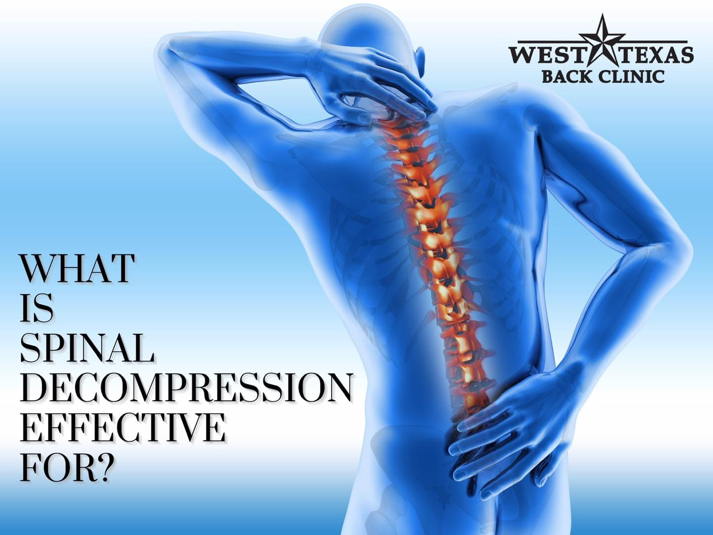 Spinal decompression graphic