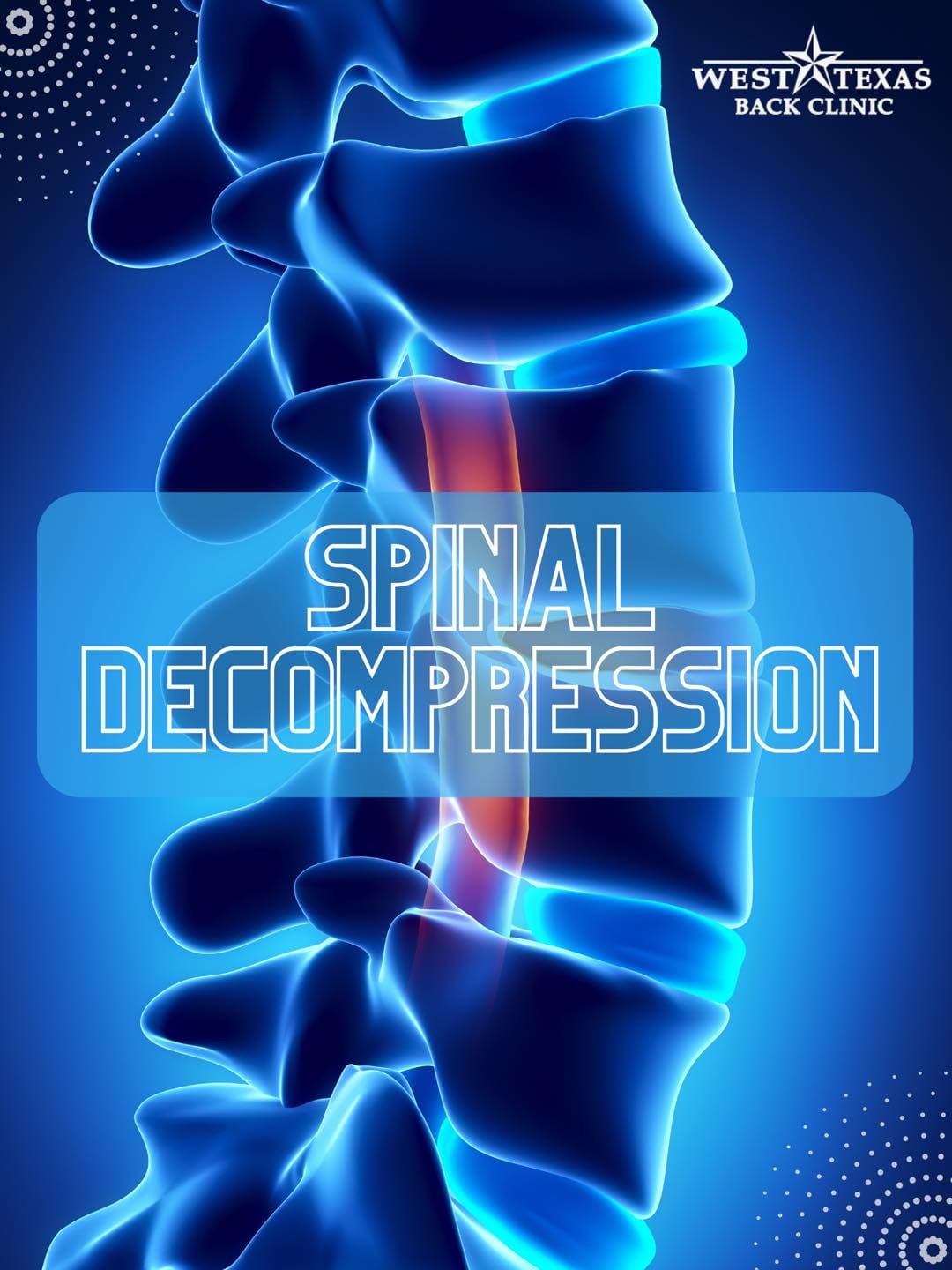 Spinal compression graphic by West Texas Back Clinic